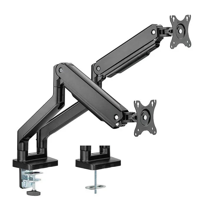 Twisted Minds Dual Monitor Mechanical Spring Monitor Arm -Black (Fit Screen Size 17 Twisted Minds Dual Monitor Mechanical Spring Monitor Arm -Black (Fit Screen Size 17